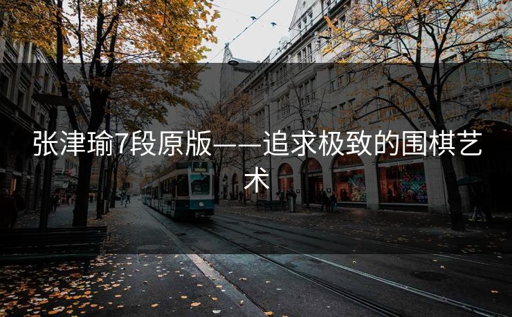 张津瑜7段原版——追求极致的围棋艺术 张津瑜7段原版——追求极致的围棋艺术